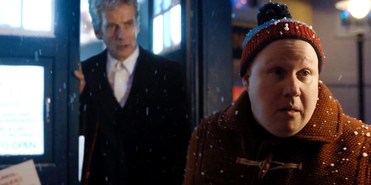 Peter Capaldi and Matt Lucas in Doctor Who Christmas Special