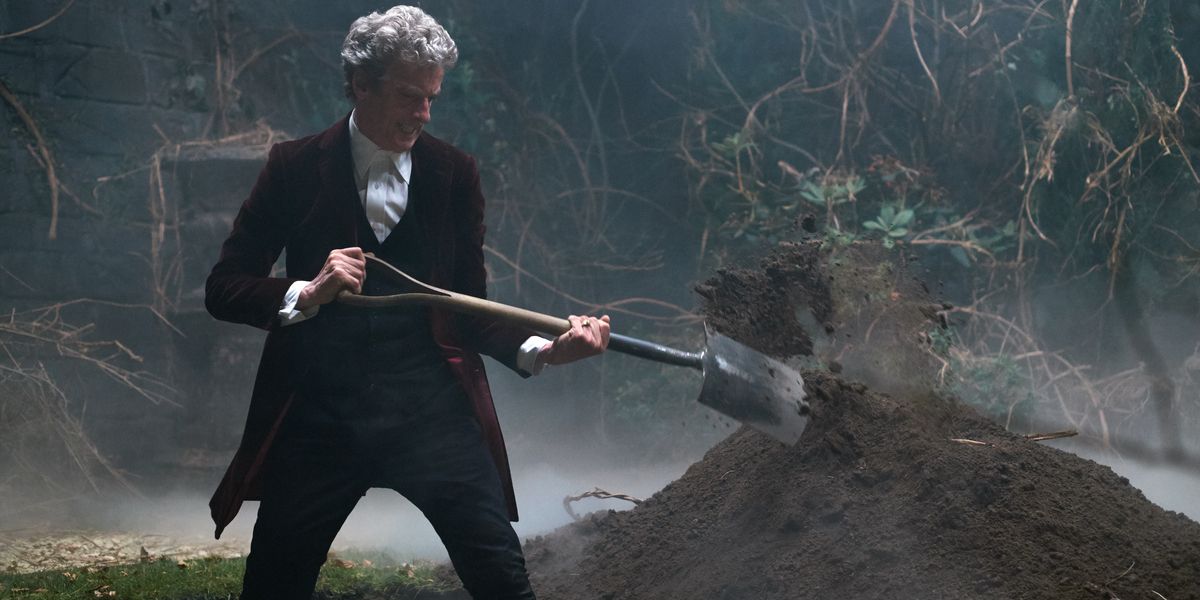 Peter Capaldi as the Doctor in Doctor Who Season 9 Episode 11
