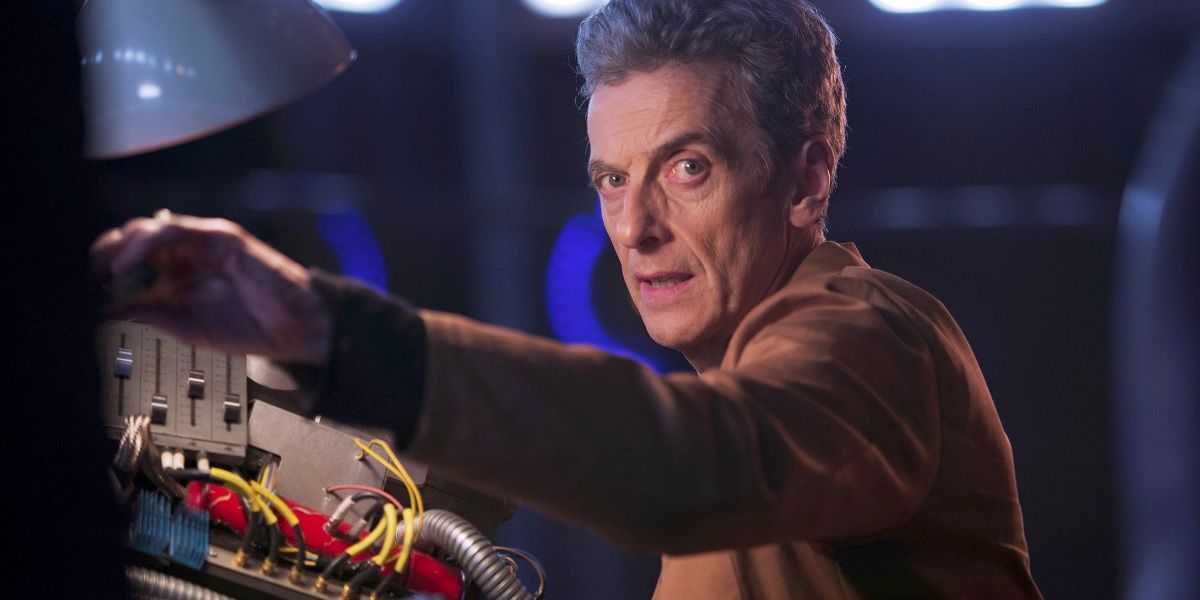 Peter Capaldi as the Twelfth Doctor on Doctor Who