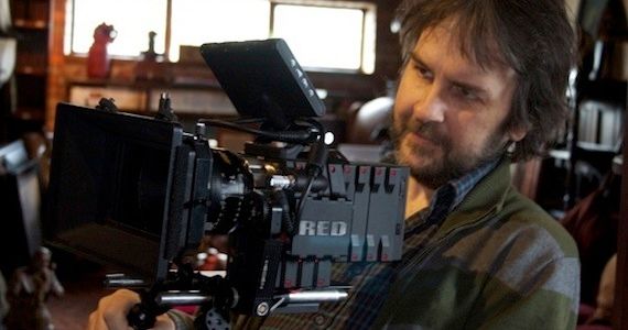 Peter Jackson with an Epic RED 3D Camera