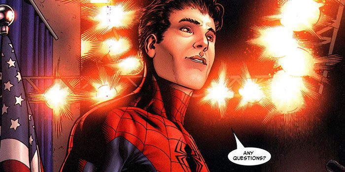 Peter Parker Unmasked - Marvel Comics Civil War