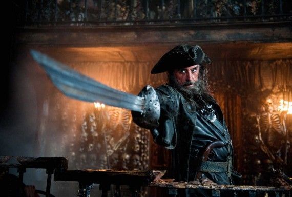 Pirates of the Caribbean On Stranger Tides Ian McShane Blackbeard