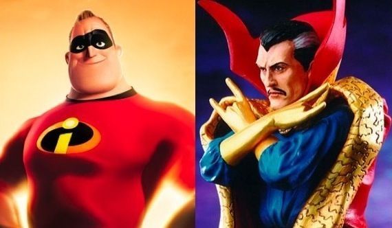 Pixar and CG animated movie Marvel Dr. Strange