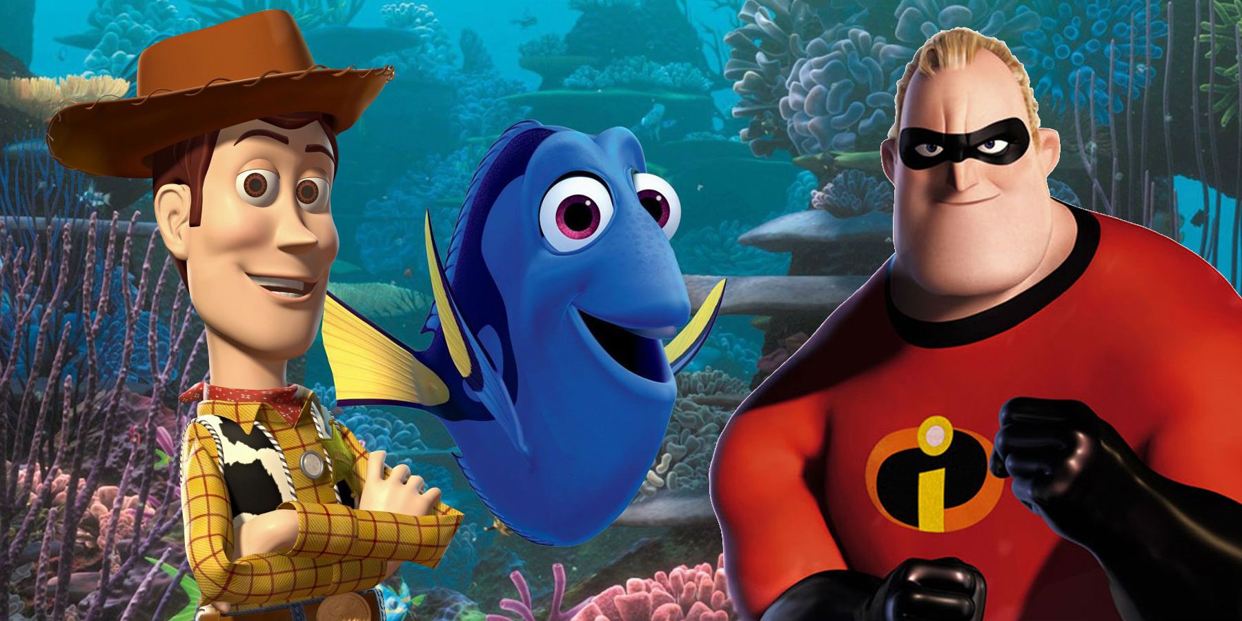 Pixar sequels Finding Dory Toy Story 4 Incredibles 2