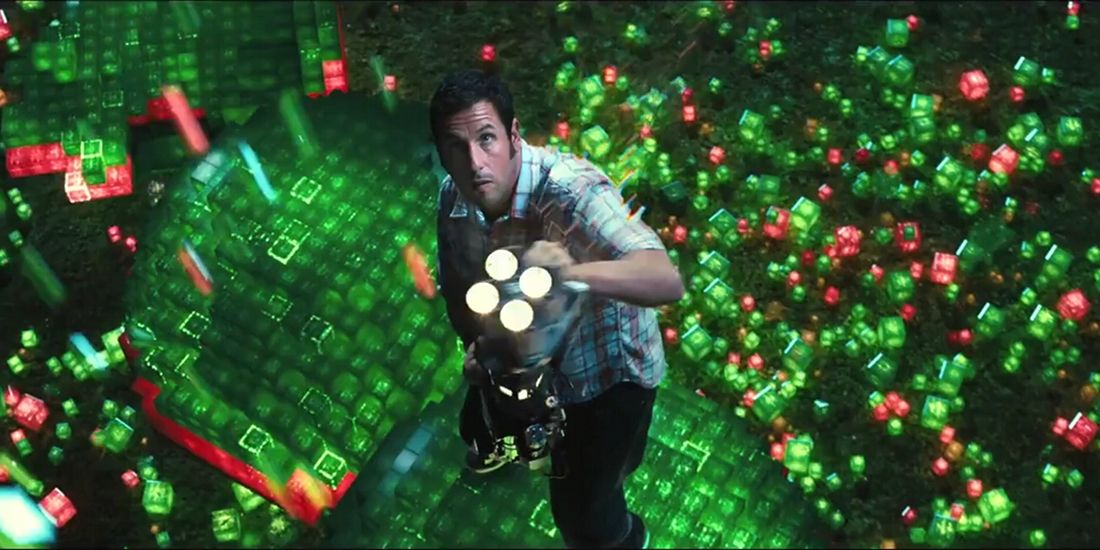 'Pixels' Adam Sandler On Video Games & 'Billy Madison' or 'Happy