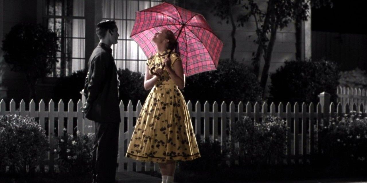 Tobey Maguire and Reese Witherspoon in Pleasantville