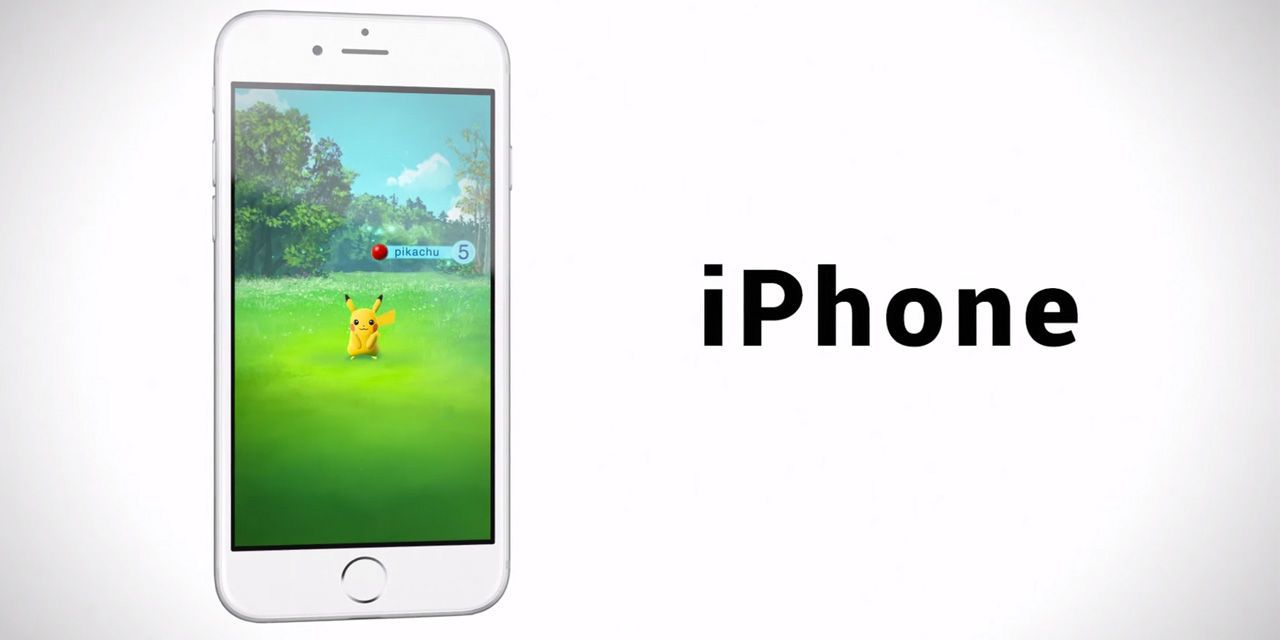 Pokemon GO on iPhone