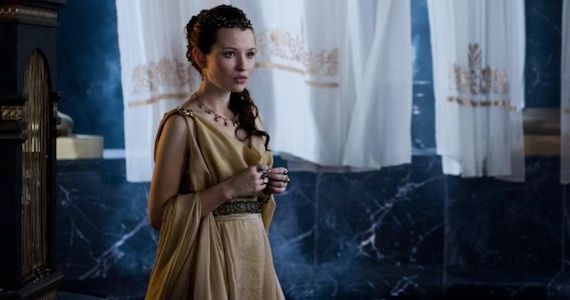 Emily Browning as Cassia in 'Pompeii'