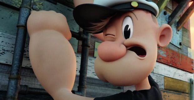 Sony Reveals CG Animated ‘Popeye’ Movie Test Footage