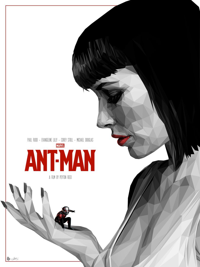 Poster Posse - Ant-Man One-Sheet by Simon Delart