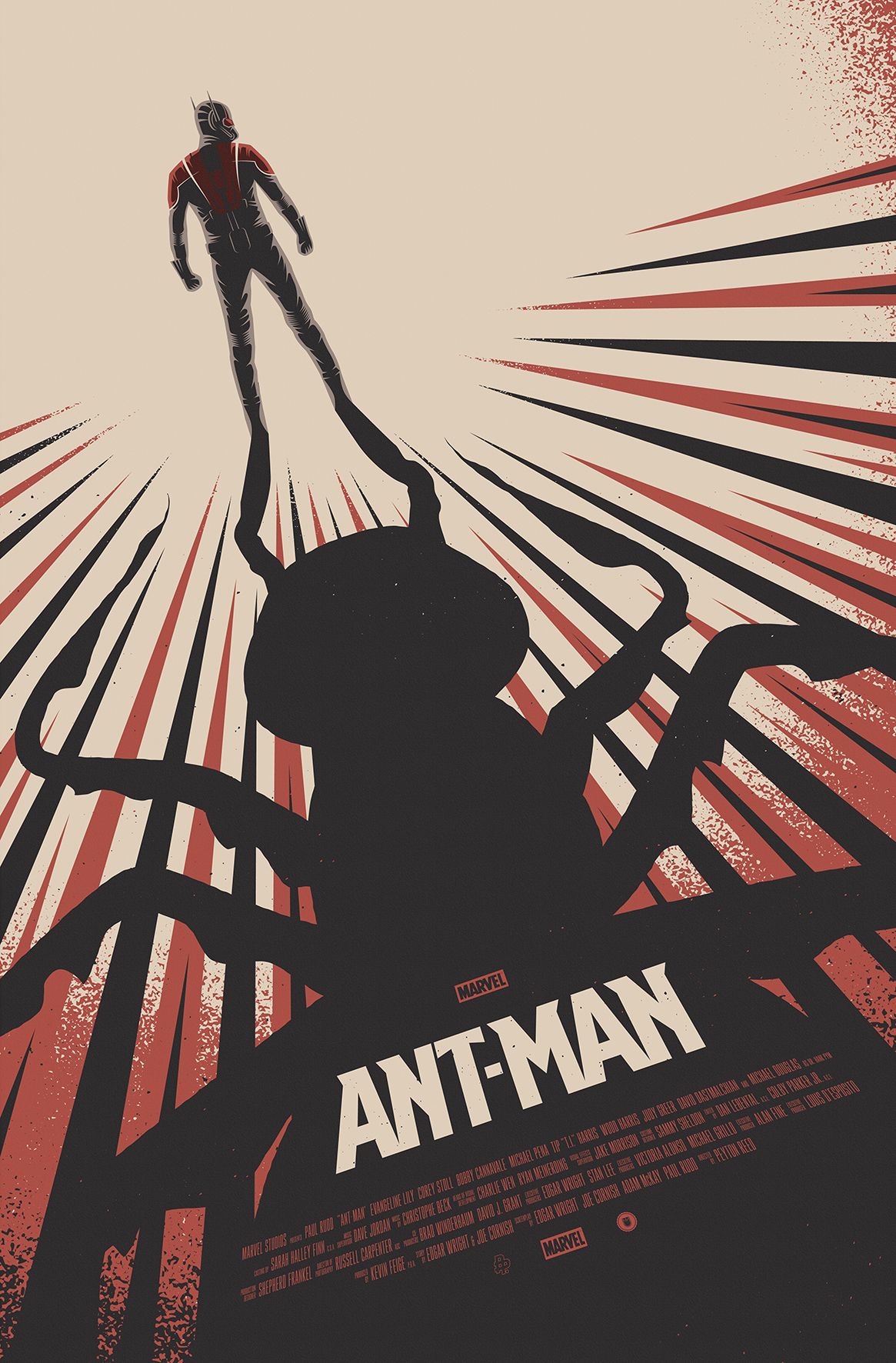 Poster Posse - Ant-Man One-Sheet by Thomas Walker