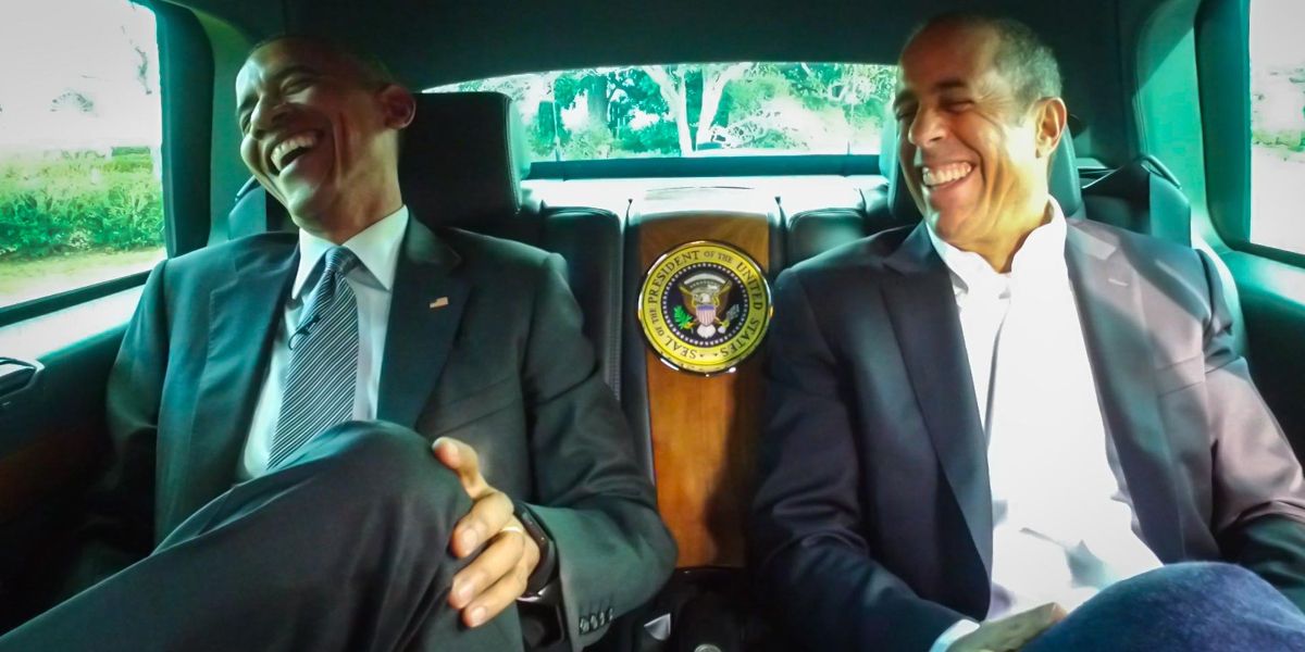 President Barack Obama with Jerry Seinfeld on Comedians in Cars Getting Coffee