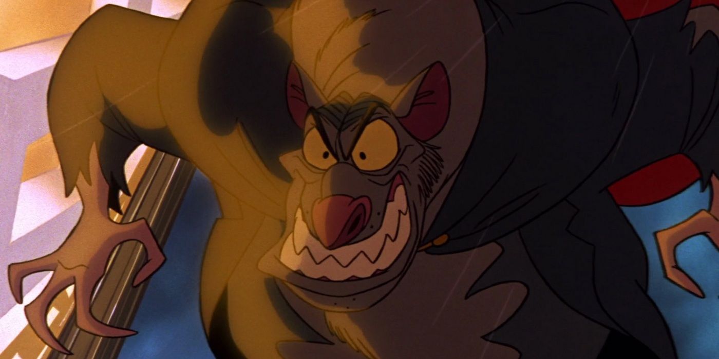 Professor Ratigan in The Great Mouse Detective.