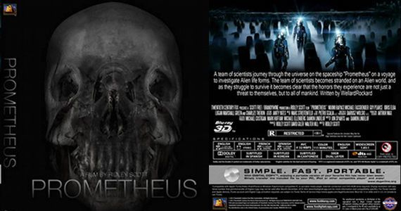 Prometheus DVD Blu-ray deleted scenes