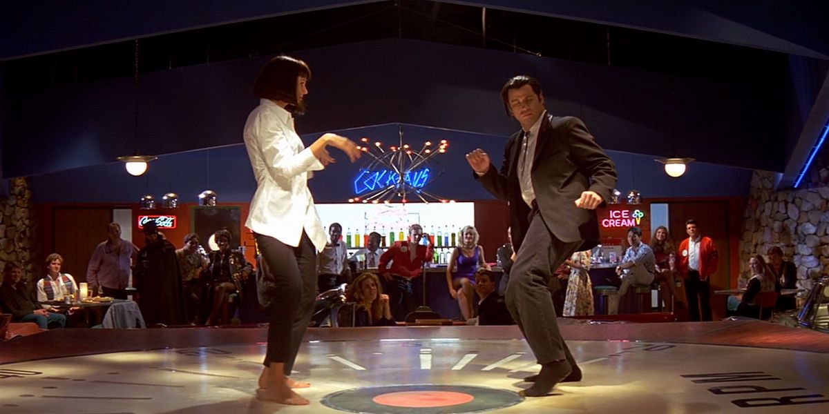 John Travolta and Sam Jackson in Pulp Fiction
