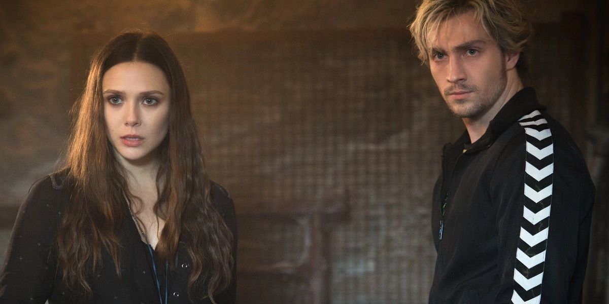 Quicksilver and Scarlet Witch in Avengers Age of Ultron
