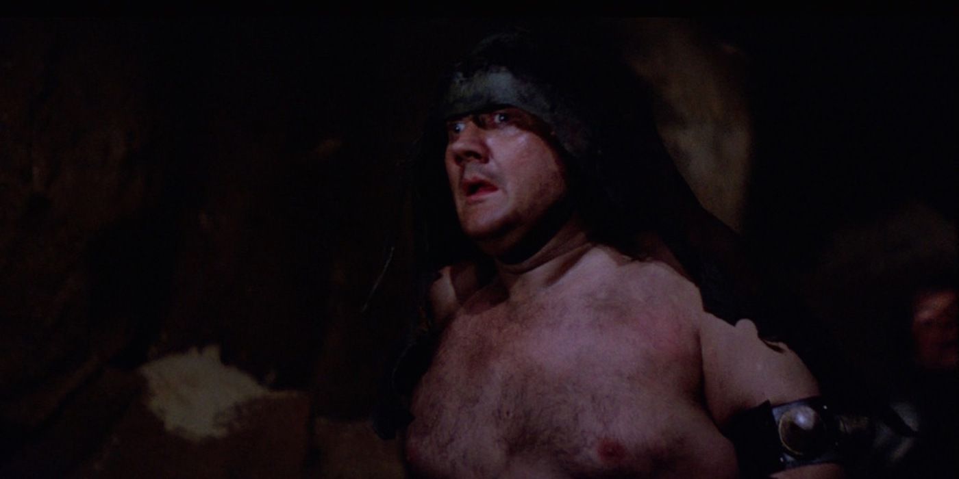 Malakili cries about the death of his Rancor in Return of the Jedi