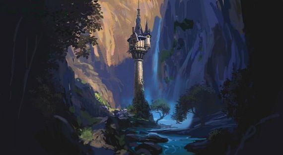Rapunzel's tower Disney's Tangled