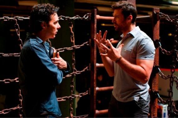 Real Steel movie with Hugh Jackman and Shawn Levy
