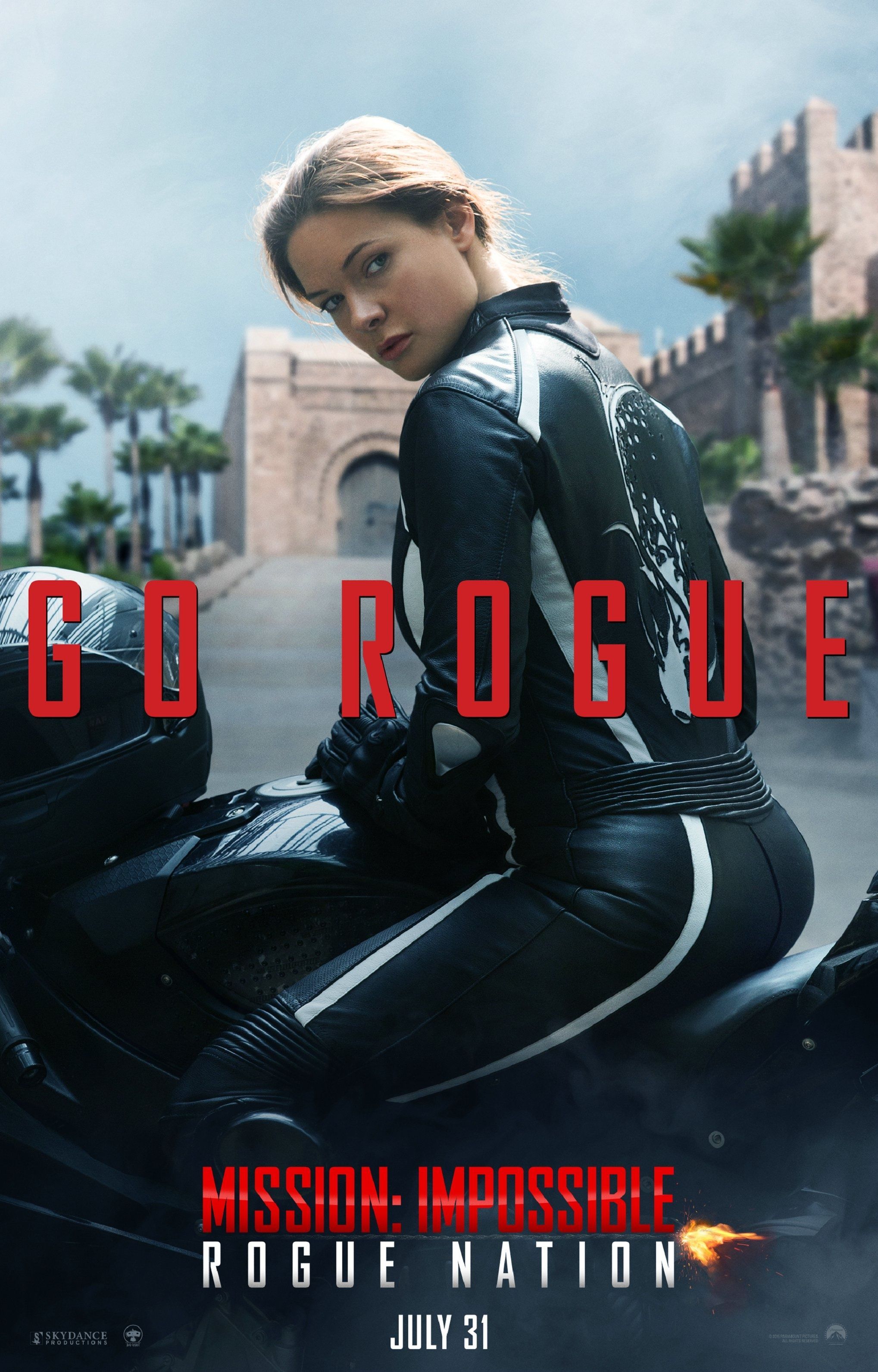 Rebecca Ferguson in Mission: Impossible - Rogue Nation Poster