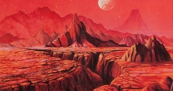 Red Mars Book Cover