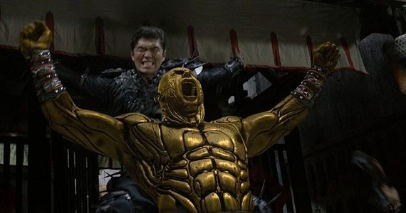 Rick Yune and David Bautista in 'Man with the Iron Fists'