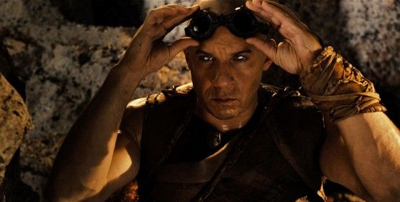 Riddick Movie Official Photo Vin Diesel Goggles
