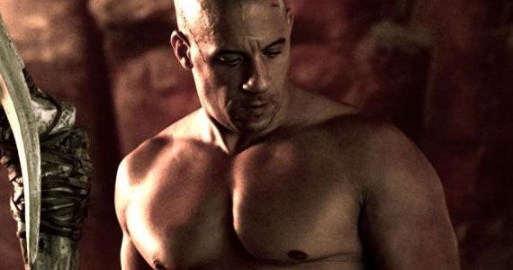 Riddick Vin Diesel Topless