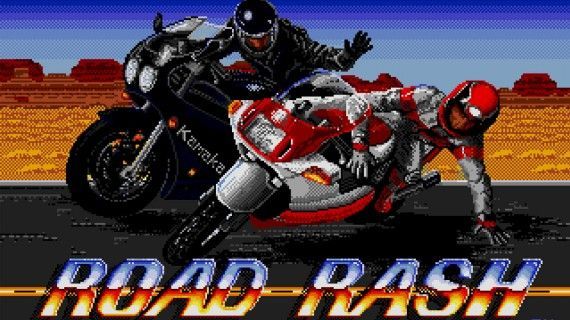 Road Rash Title Screen