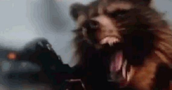 Rocket Raccoon in 'Guardians of the Galaxy' teaser footage
