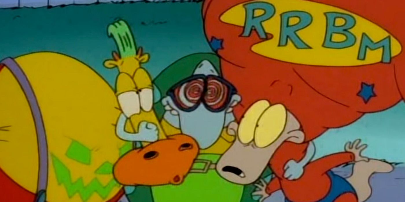 Rocko's Modern Life halloween cartoon Nickelodeon