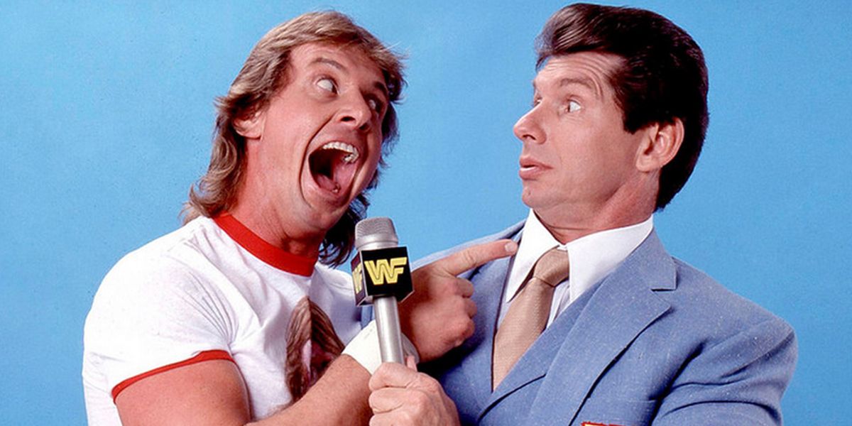Roddy Piper and Vince McMahon
