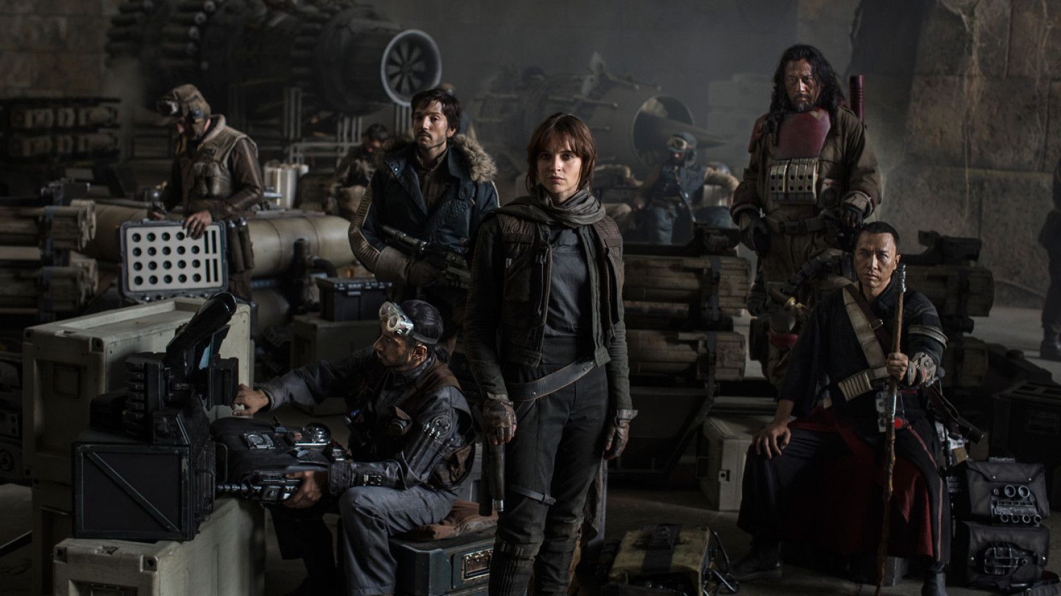 Rogue One - A Star Wars Story Cast Photo
