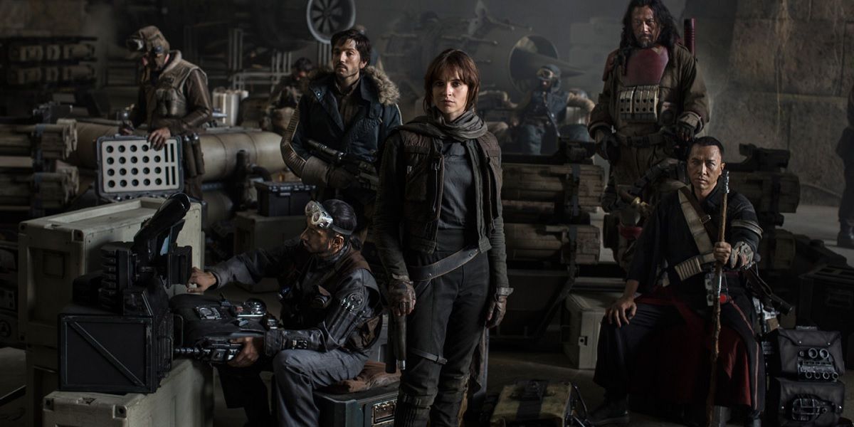 Rogue One Star Wars cast photo header