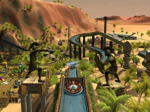 Rollercoaster Tycoon game image