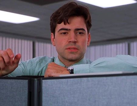 Ron Livingston in Office Space