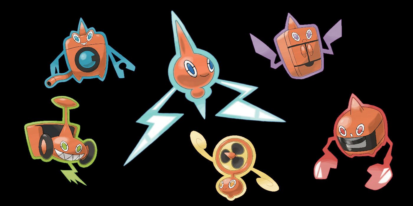 Rotom Forms from Pokemon
