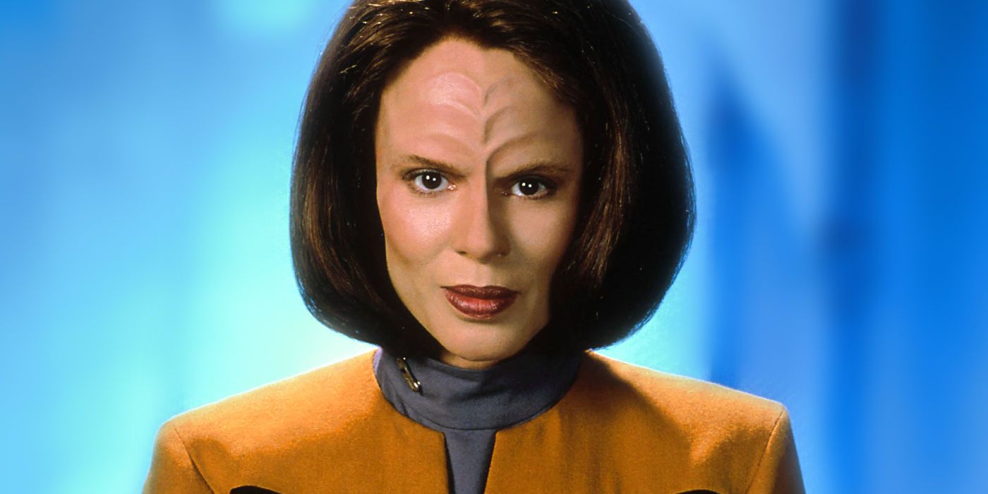 Roxann Dawson como B'elanna Torres em Star Trek: Voyager.