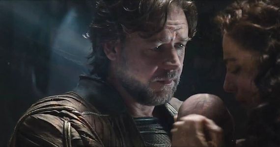 Russell Crowe Talks Man of Steel