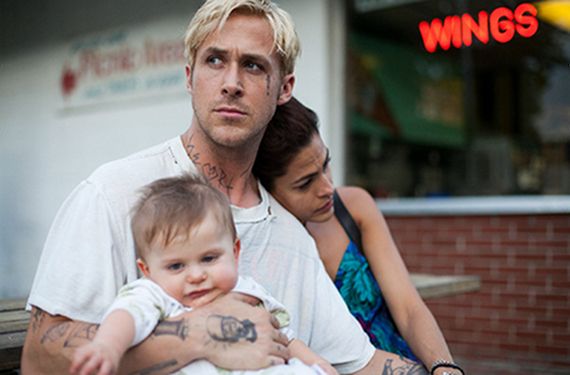 Ryan Gosline and Eva Mendes in 'The Place Beyond the Pines'