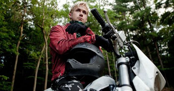 Ryan Gosling on Motorcycle Motor Bike in 'Place Beyond the Pines'