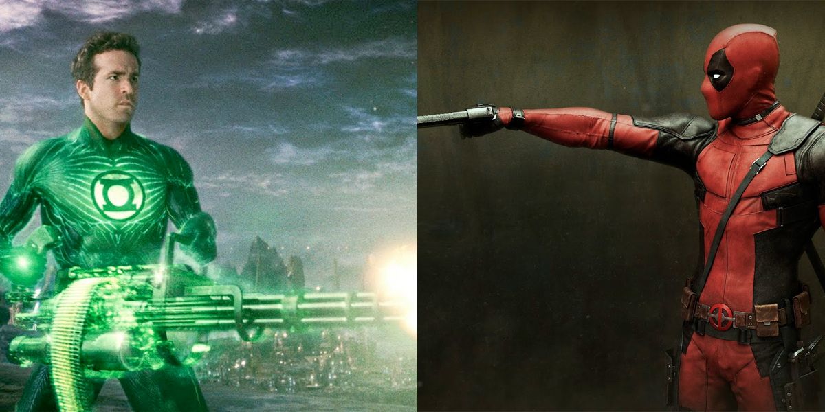 Ryan Reynolds CGI Green Lantern Costume Vs Deadpool Costume