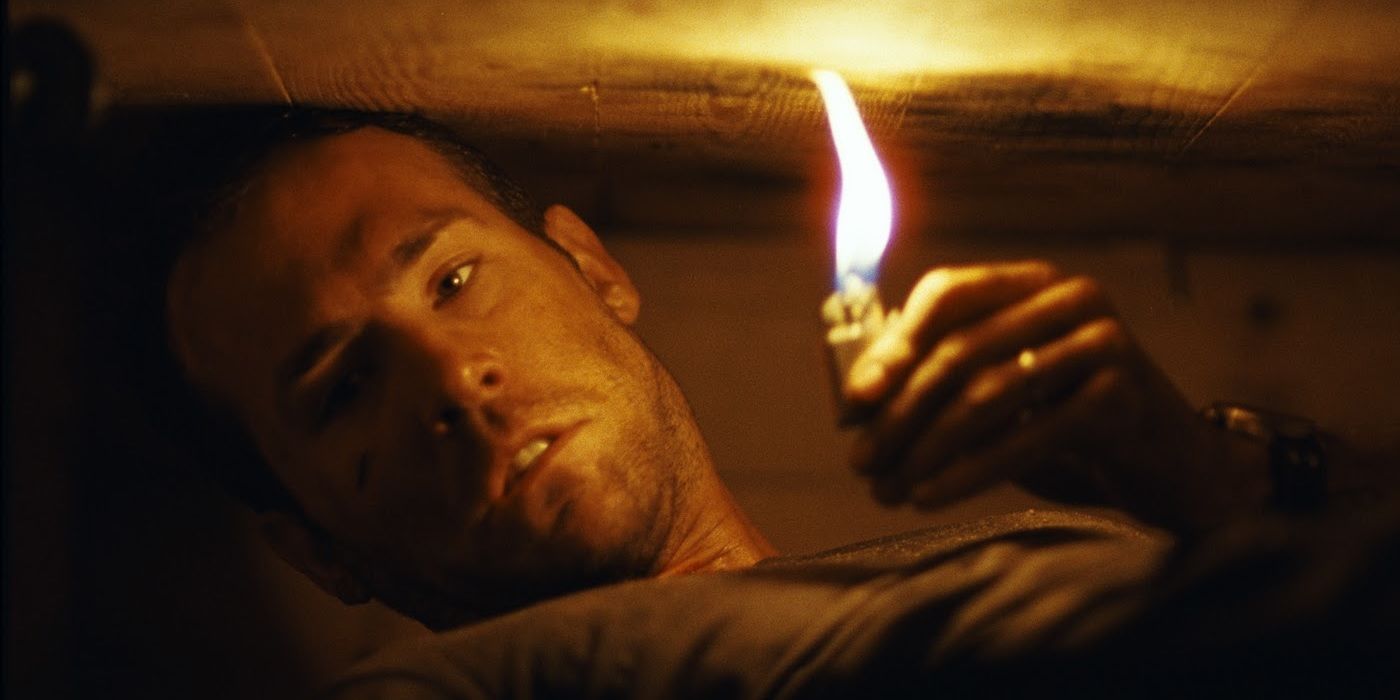 Ryan Reynolds in a coffin in Buried