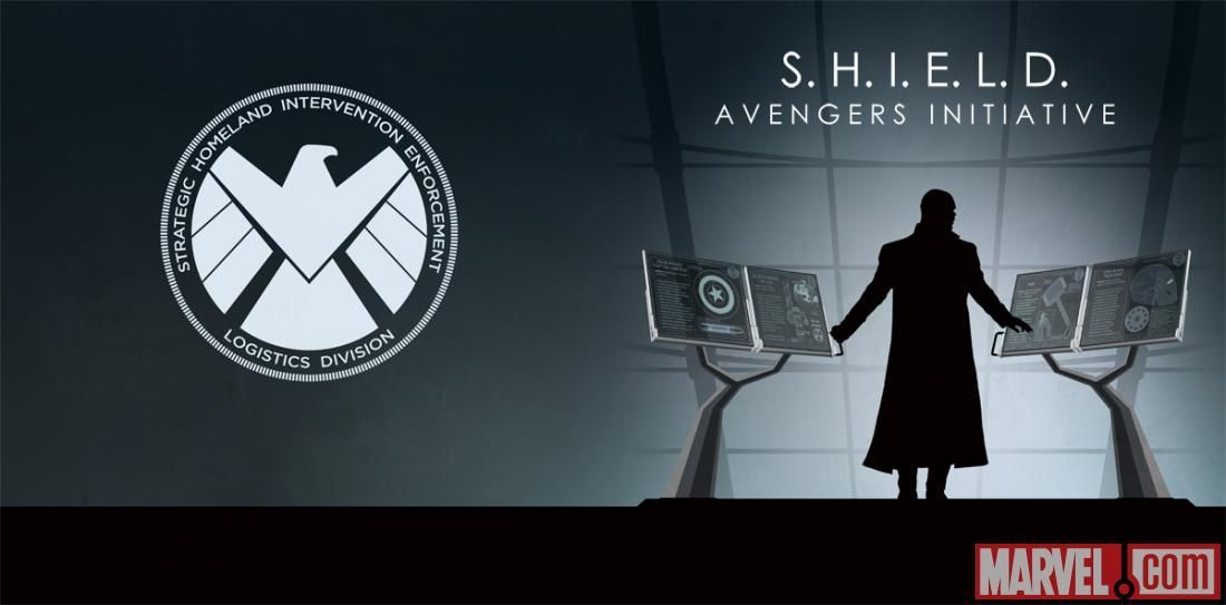 The Avengers SHIELD Art - Phase One Blu-ray Collection