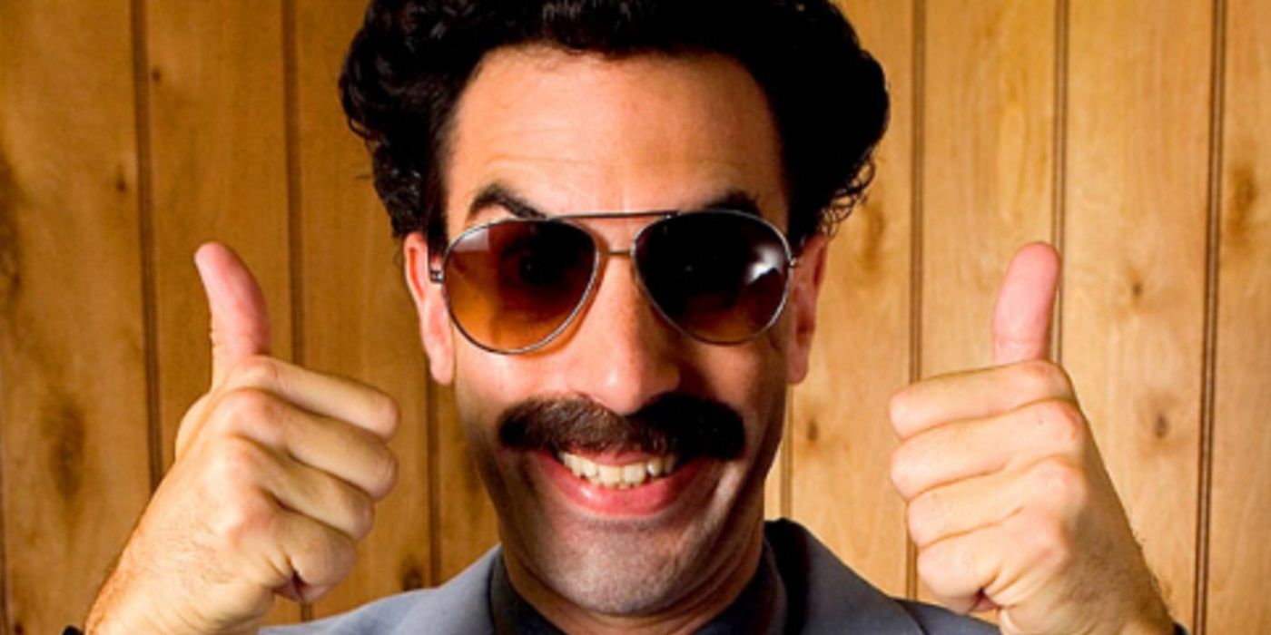Sacha Baron Cohen as Borat