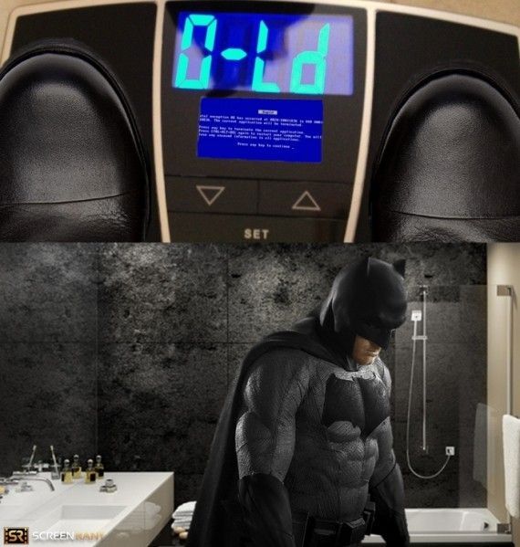 Sad Batman Bathroom Scale