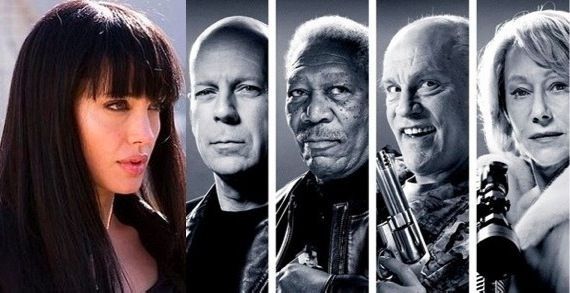 Angelina Jolie Salt 2 movie Red 2 movie cast Bruce Willis Morgan Freeman Helen Mirren John Malkovich