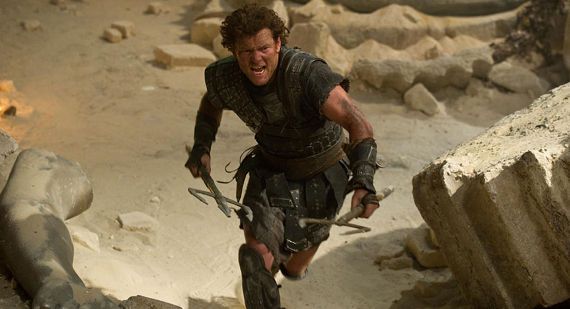 Sam Worthington as Perseus in Wrath Titans