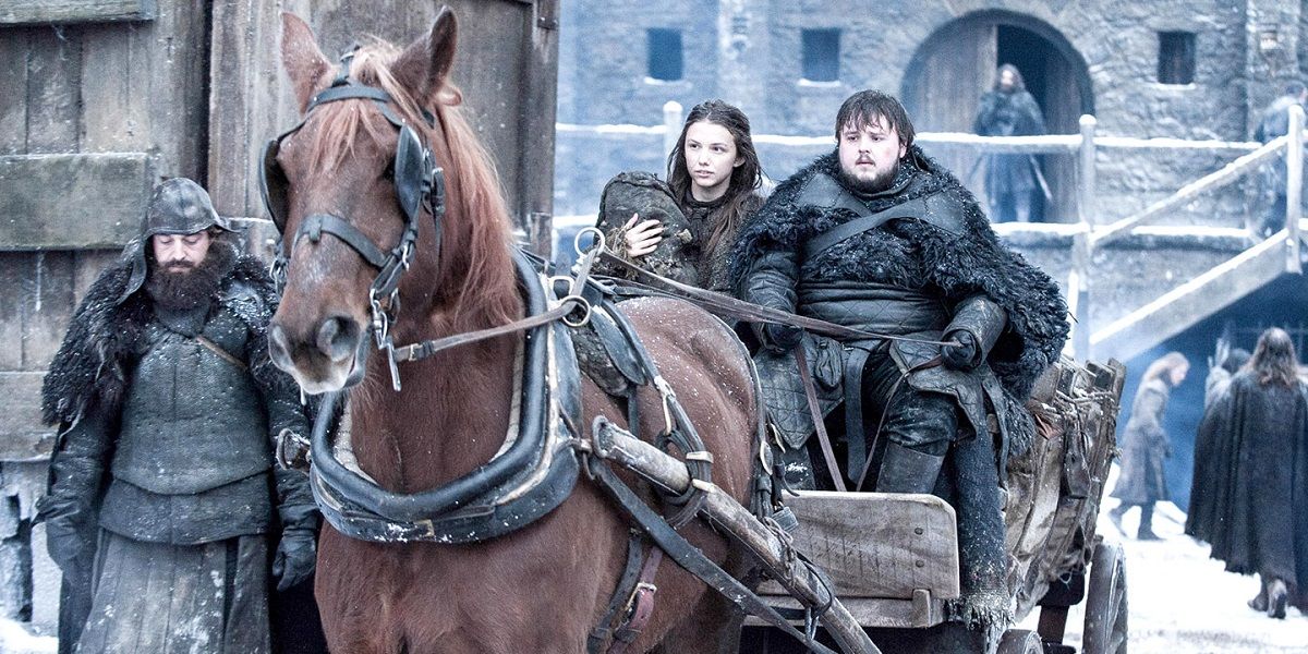Sam and Gilly Leave for Oldtown Game of Thrones