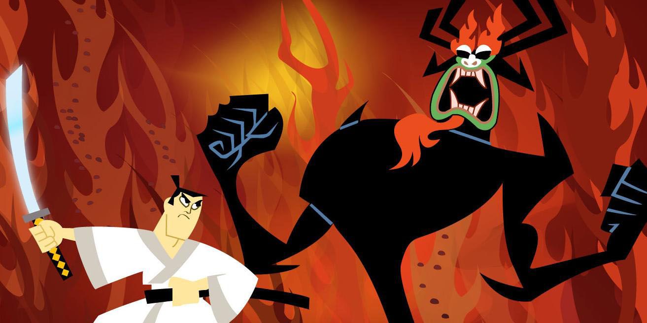Samurai Jack versus Aku -Cartoon Network